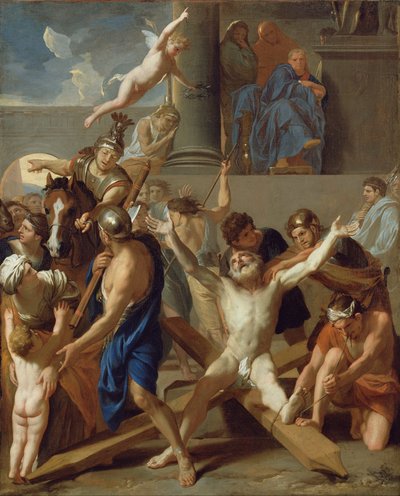 The Martyrdom of St. Andrew by Charles Le Brun
